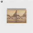 アートメモ帳-Falls of the Yosemite, Base of the First Fall
 - エドワード マイブリッジ Memo.