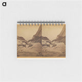 アートメモ帳-Falls of the Yosemite, Base of the First Fall
 - エドワード マイブリッジ Memo.