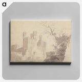 アートパネル-Caernarvon Castle
 - イェール大学アートギャラリー Canvas.