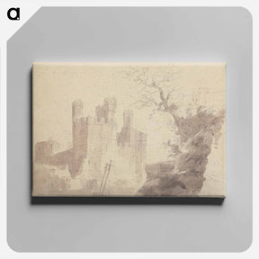 アートパネル-Caernarvon Castle
 - イェール大学アートギャラリー Canvas.