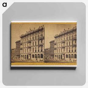 アートパネル-Bancroft's Block, Market Street
 - エドワード マイブリッジ Canvas.