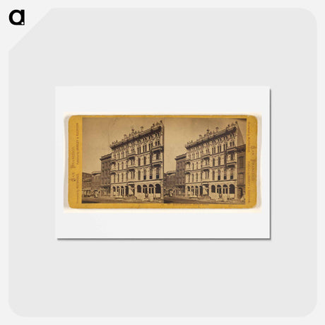 アートポストカード-Bancroft's Block, Market Street
 - エドワード マイブリッジ Postcard.