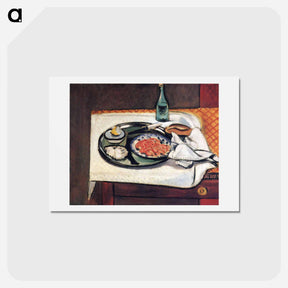 アートポストカード-Still Life with Shellfish - アンリ マティス Postcard.