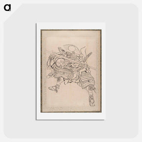 アートポストカード-Hokusai's Album of Sketches - 葛飾 北斎 Postcard.