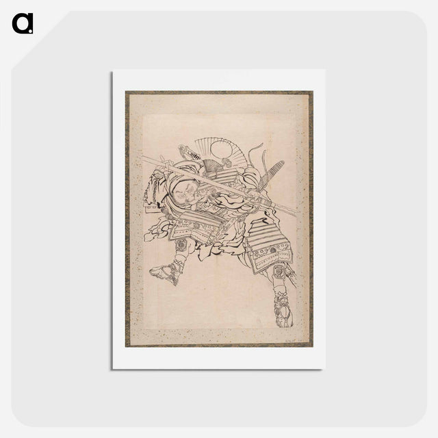 アートポストカード-Hokusai's Album of Sketches - 葛飾 北斎 Postcard.