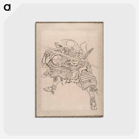 アートポストカード-Hokusai's Album of Sketches - 葛飾 北斎 Postcard.