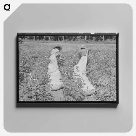 アートパネル-Farm Scene near Northampton
 - ラッセル リー Canvas.