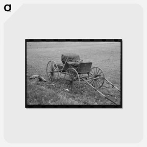 アートポストカード-Farm Scene near Northampton
 - ラッセル リー Postcard.