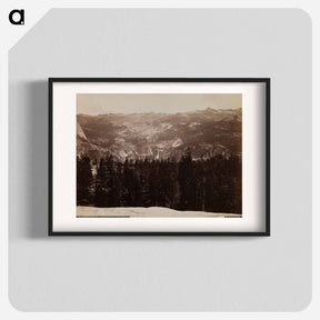 アートポスター-The Lyell Group from Sentinel Dome, Yosemite
 - セントルイス美術館 Poster.
