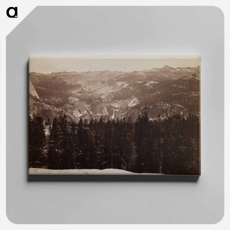 アートパネル-The Lyell Group from Sentinel Dome, Yosemite
 - セントルイス美術館 Canvas.