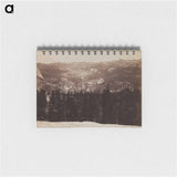アートメモ帳-The Lyell Group from Sentinel Dome, Yosemite
 - セントルイス美術館 Memo.