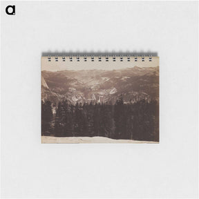 アートメモ帳-The Lyell Group from Sentinel Dome, Yosemite
 - セントルイス美術館 Memo.