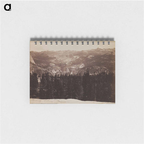 アートメモ帳-The Lyell Group from Sentinel Dome, Yosemite
 - セントルイス美術館 Memo.