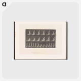 アートポストカード-Woman Lifting Handkerchief
 - エドワード マイブリッジ Postcard.