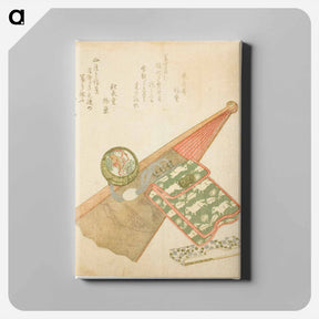 アートパネル-Hokusai's Umazukushi Komashobu - 葛飾 北斎 Canvas.