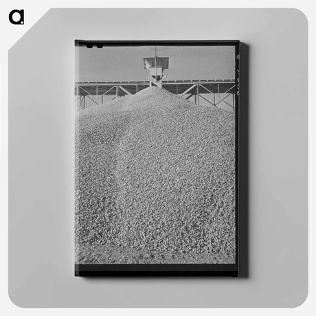アートパネル-Plowing Corn
 - ラッセル リー Canvas.