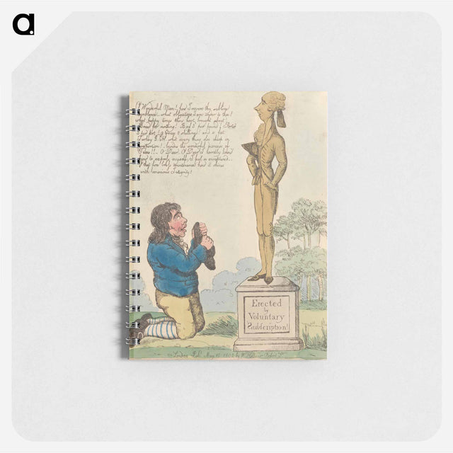 アートメモ帳-John Bull and His Favourite Statue of Bronze!!
 - イェール大学アートギャラリー Memo.