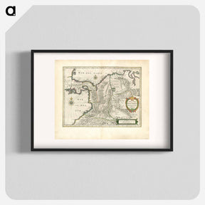 アートポスター-Terra Firma et Novum Regnum Granatense et Popayan
 - ボストン公共図書館 Poster.