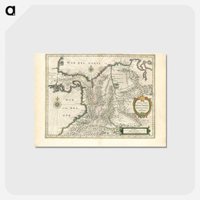 アートポストカード-Terra Firma et Novum Regnum Granatense et Popayan
 - ボストン公共図書館 Postcard.