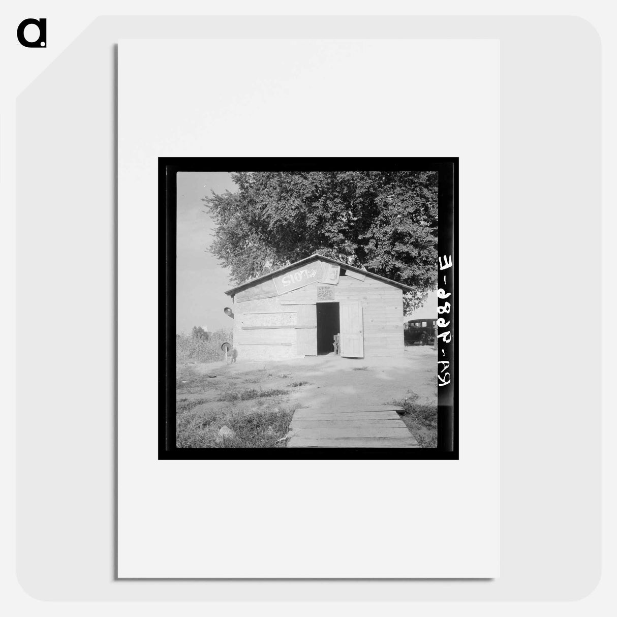 Church in Oklahoma County - ドロテア ラング Poster.