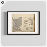 Random sketches by Hokusai volumes 1 to 11 - Katsushika Hokusai Poster.