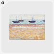 アートポストカード-Four Boats at Grandcamp
 - バーンズ・コレクション Postcard.