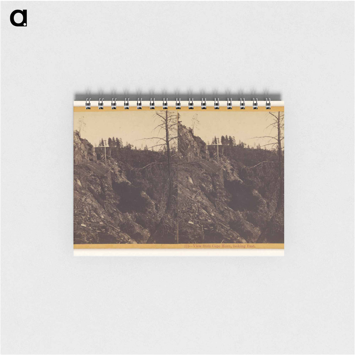 アートメモ帳-View from Cape Horn, looking East
 - エドワード マイブリッジ Memo.