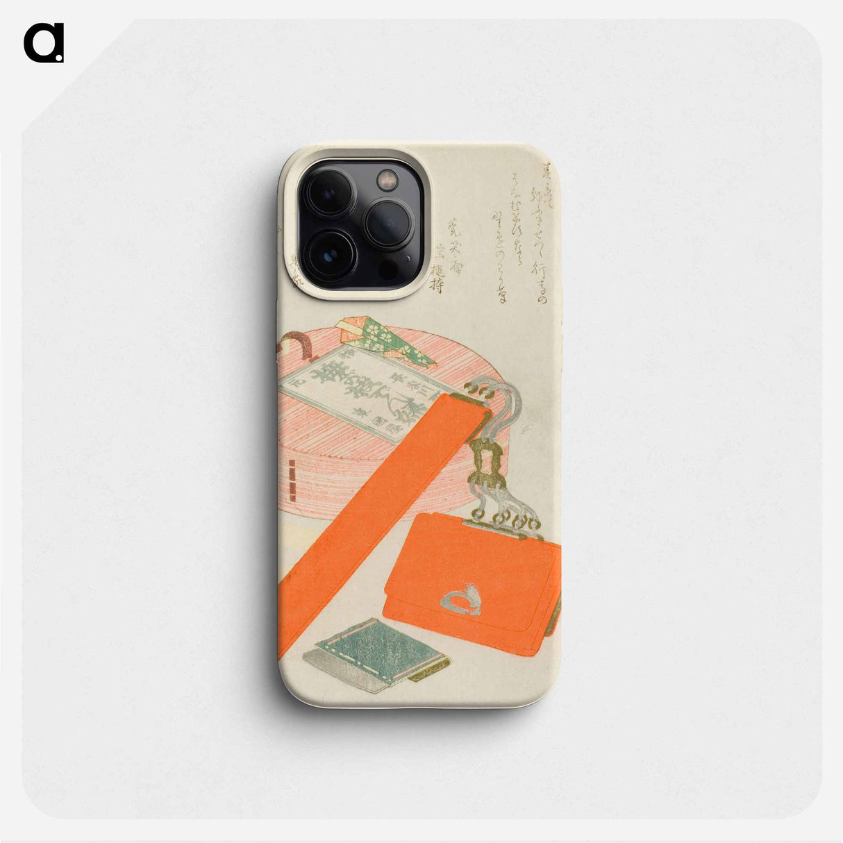 Hokusai's Farewell Gift for the Horse - Katsushika Hokusai Phone Case.