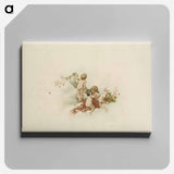アートパネル-Three Cupids on a Cloud
 - ボストン公共図書館 Canvas.