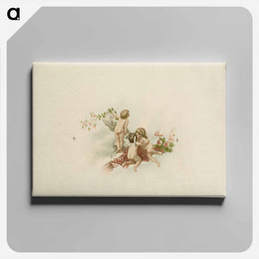 アートパネル-Three Cupids on a Cloud
 - ボストン公共図書館 Canvas.