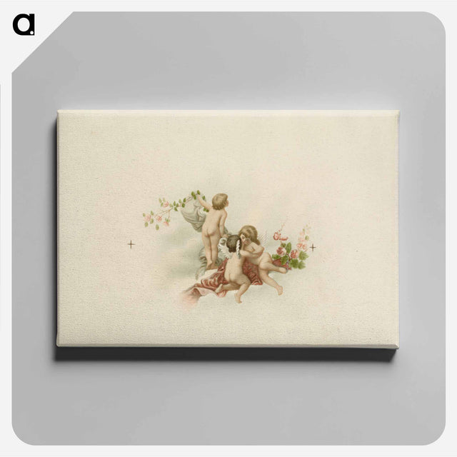 アートパネル-Three Cupids on a Cloud
 - ボストン公共図書館 Canvas.