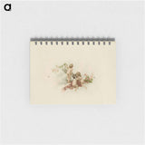 アートメモ帳-Three Cupids on a Cloud
 - ボストン公共図書館 Memo.
