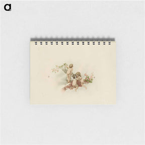 アートメモ帳-Three Cupids on a Cloud
 - ボストン公共図書館 Memo.