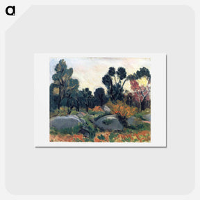 アートポストカード-Landscape - アンリ マティス Postcard.