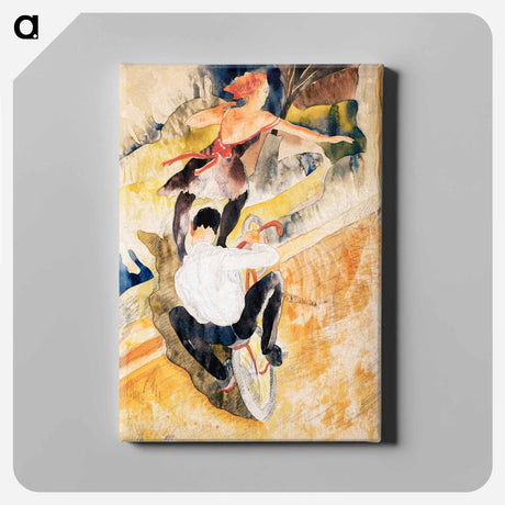 アートパネル-Bicycle Acrobats
 - バーンズ・コレクション Canvas.