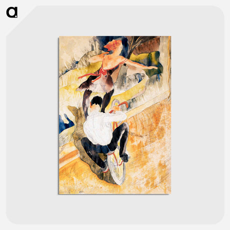 アートポストカード-Bicycle Acrobats
 - バーンズ・コレクション Postcard.