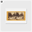 アートポストカード-Calistoga Springs, Gardens of Hot Sulphur Springs Hotel
 - エドワード マイブリッジ Postcard.