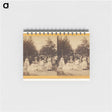 アートメモ帳-Calistoga Springs, Gardens of Hot Sulphur Springs Hotel
 - エドワード マイブリッジ Memo.