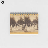 アートメモ帳-Calistoga Springs, Gardens of Hot Sulphur Springs Hotel
 - エドワード マイブリッジ Memo.