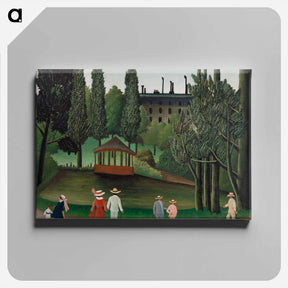 アートパネル-Montsouris Park Kiosk
 - バーンズ・コレクション Canvas.