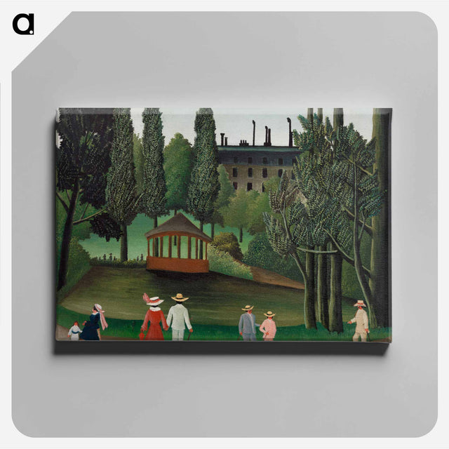 アートパネル-Montsouris Park Kiosk
 - バーンズ・コレクション Canvas.