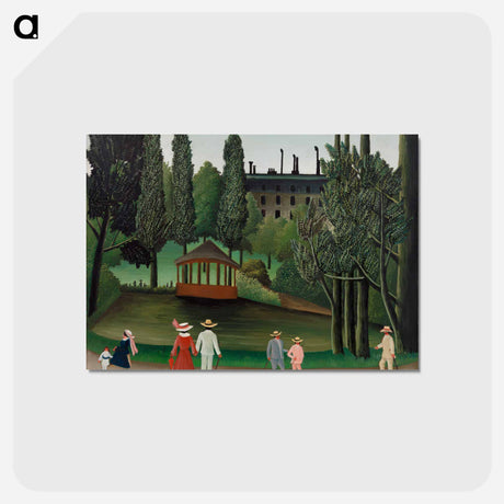 アートポストカード-Montsouris Park Kiosk
 - バーンズ・コレクション Postcard.