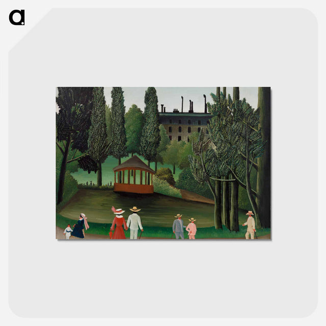 アートポストカード-Montsouris Park Kiosk
 - バーンズ・コレクション Postcard.