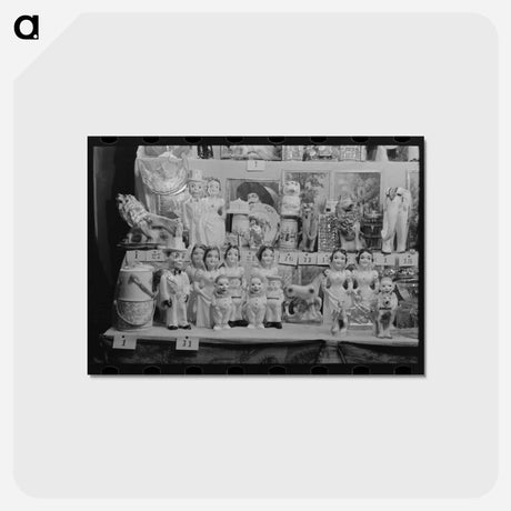 アートポストカード-Carnival Concession Prizes
 - ラッセル リー Postcard.