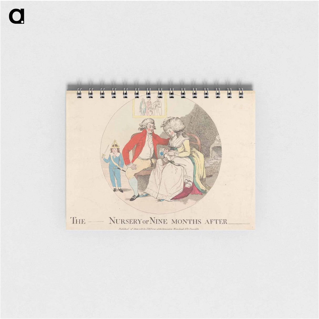 アートメモ帳-The (Prince's) Nursery or Nine Months After
 - イェール大学アートギャラリー Memo.
