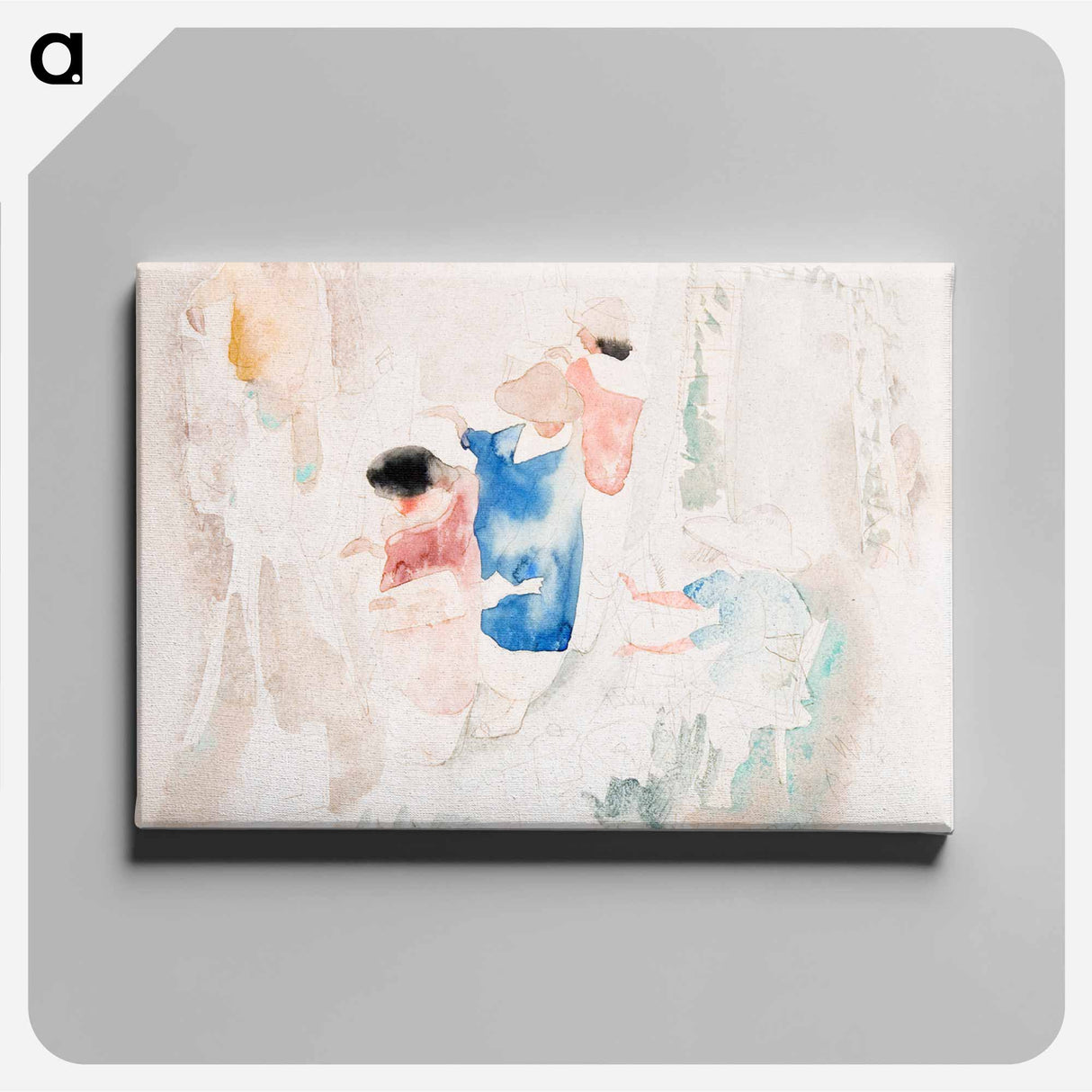 アートパネル-Artists Sketching
 - バーンズ・コレクション Canvas.