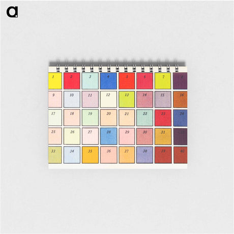 アートメモ帳-How to Use a Color Chart
 - ボストン公共図書館 Memo.