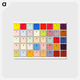 アートポストカード-How to Use a Color Chart
 - ボストン公共図書館 Postcard.