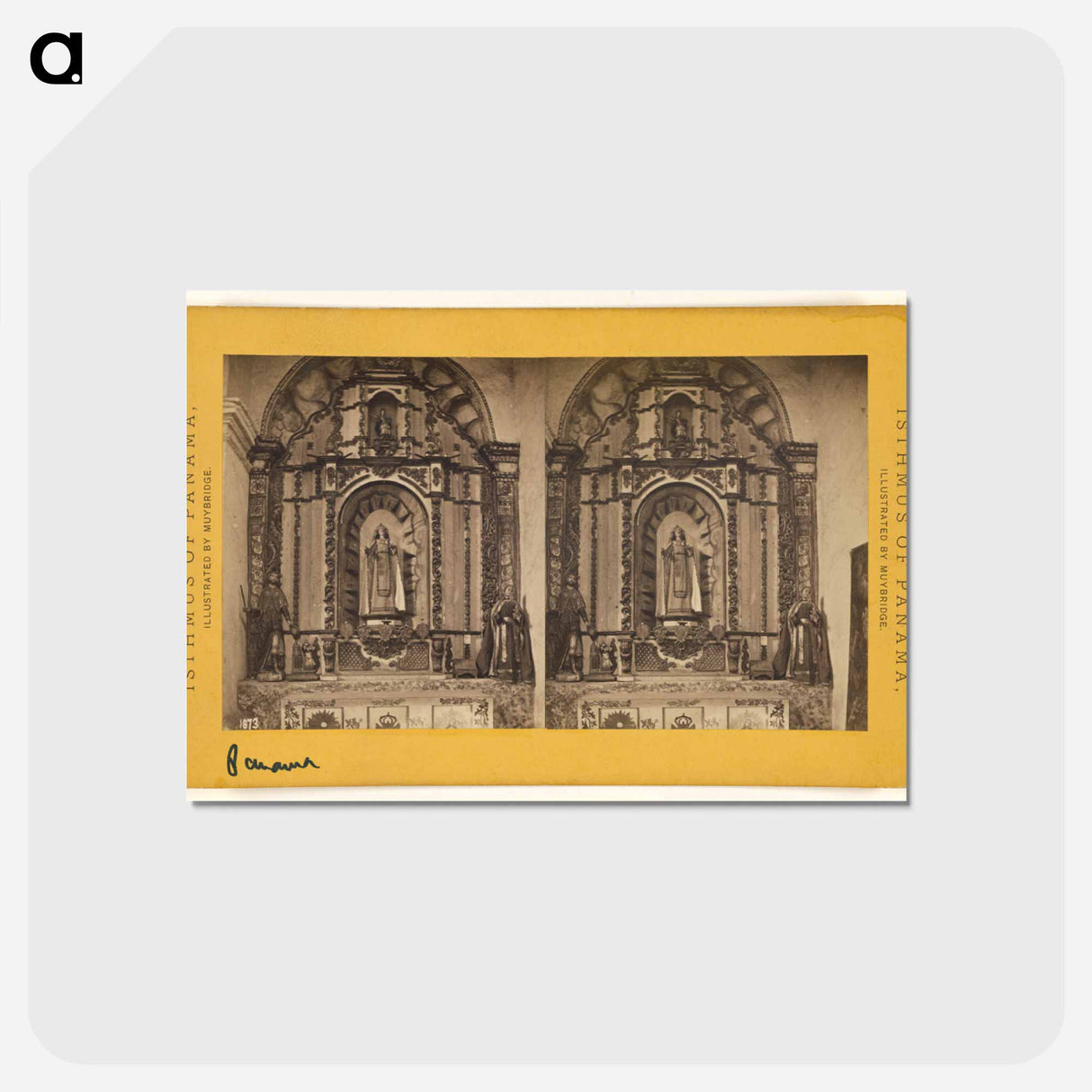 アートポストカード-Church of Santa Ana, Panama
 - エドワード マイブリッジ Postcard.