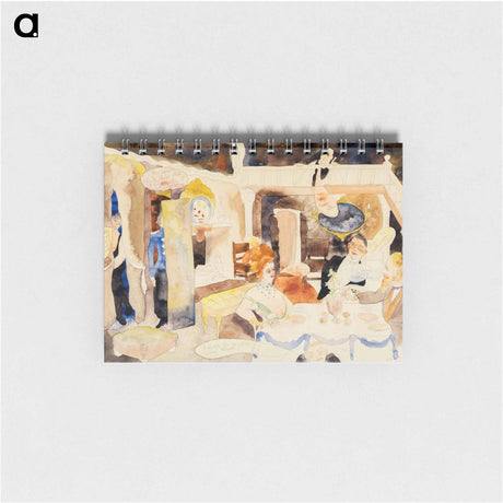 アートメモ帳-Lulu and Alva Schön at Lunch
 - バーンズ・コレクション Memo.